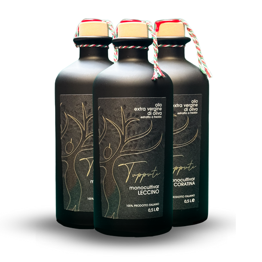 2+1 GRATIS. EVO Agricola Tupputi Bottiglia VETRO cl.500