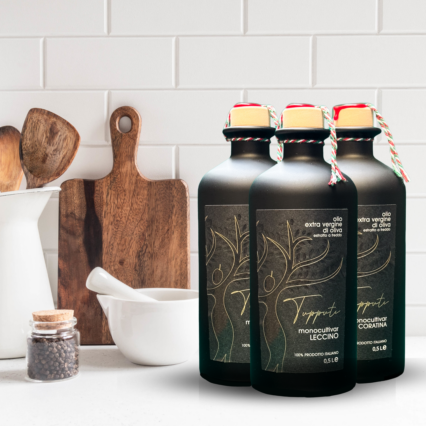 2+1 GRATIS. EVO Agricola Tupputi Bottiglia VETRO cl.500