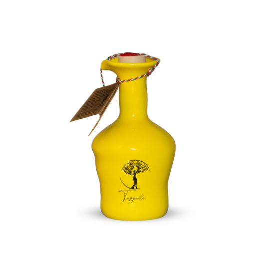LINPHA OLIO EXTRA VERGINE DI OLIVA Agricola Tupputi -  Bottiglia Gialla cl.250